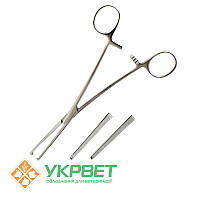 Затискач Кохер одно двозубий прямий № 3 Ochsner-Kocher