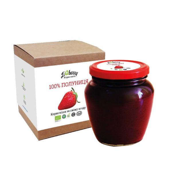 Полунична паста LiQberry (Ликберри), 550 г