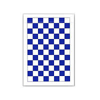 Покерные карты Anyone Forever Checkerboard Blue R2