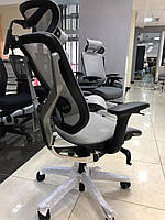 GTChair Vida X (управління на підлокітниках, база- алюміній) - крісло з динамічним дизайном, GT-25 сірий