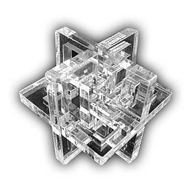 Акрилова 3D-головоломка Латтіс 3