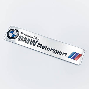 Металевий шильдик емблема BMW (БМВ) Motorsport, фото 1