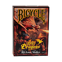 Покерные карты Bicycle Age of Dragons (Anne Stokes)