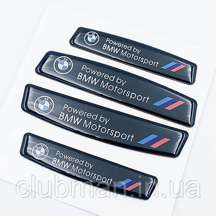 Захист краї дверей, наклейки BMW (БМВ) Motorsport Комплект 4 шт, фото 1