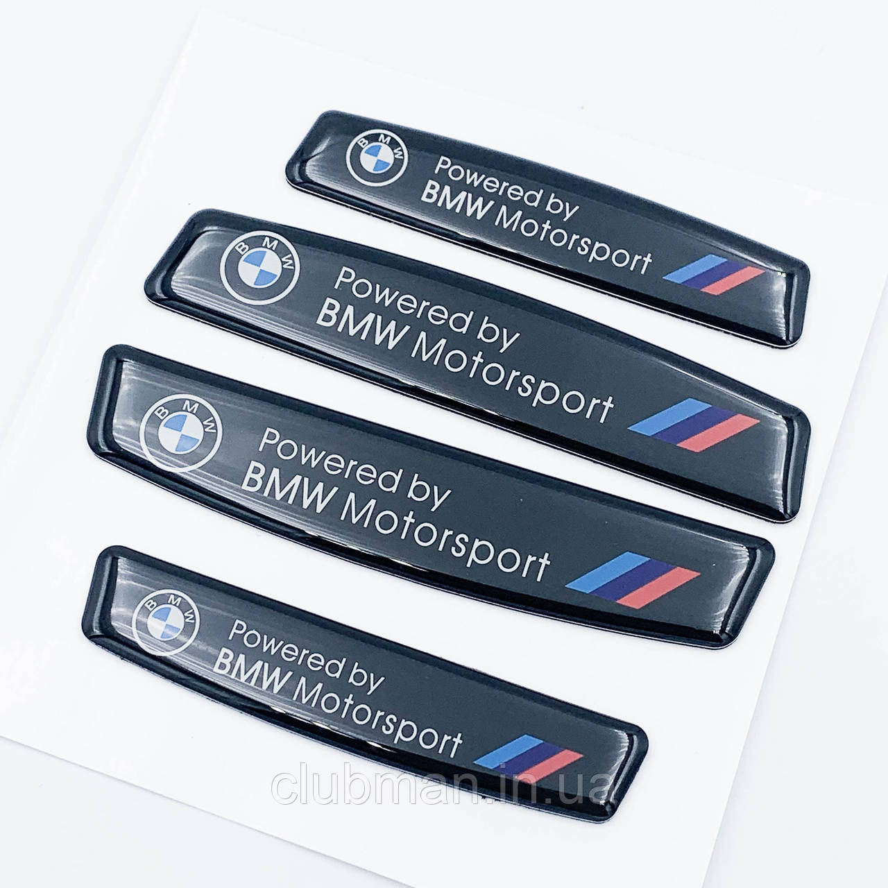 Захист краї дверей, наклейки BMW (БМВ) Motorsport Комплект 4 шт