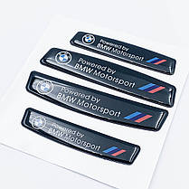 Захист краї дверей, наклейки BMW (БМВ) Motorsport Комплект 4 шт, фото 3