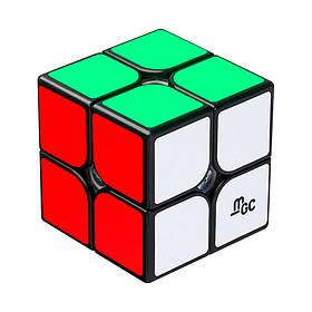 Кубик Рубіка 2x2 MoYu MGC Магнітний Чорний