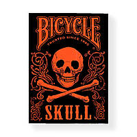 Покерные карты Bicycle Skull Orange