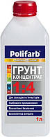 Акрилова ґрунтовка глибокого проникнення Polifarb Premium-Line Ґрунт-концентрат 1:4 1 л Молочно-біла