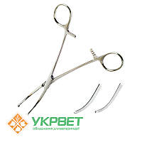 Затискач Кохер одно двозубий вигнутий № 3 Ochsner-Kocher