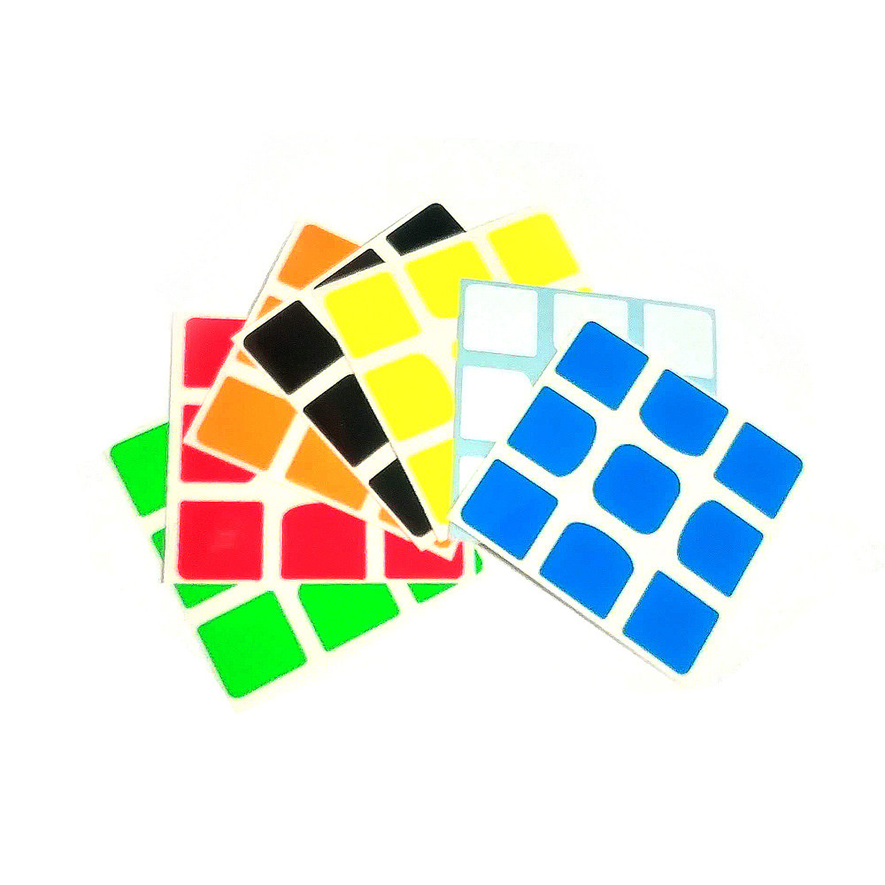 Наклейки на кубик Рубіка 3х3