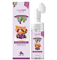 Пінка-мус для вмивання SERSANLOVE Grape Amino Acid Cleanser Mousse з екстрактом винограду 150 мл