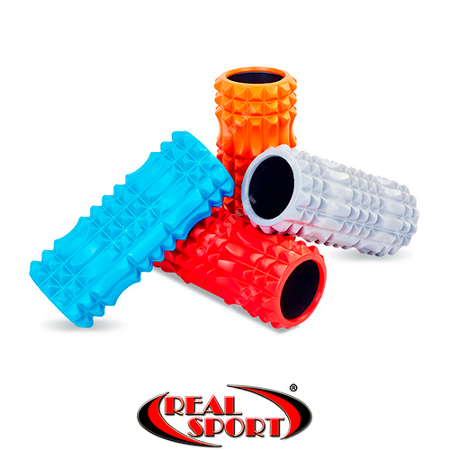 Ролер для занять йогою і пілатесом FI-5712 Grid Spine Roller, фото 1