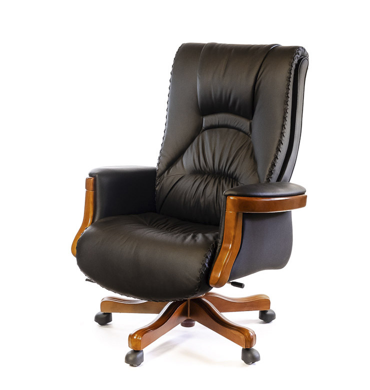 Крісло директорське шкіряне Моріон • АКЛАС • ЕХ TILT, фото 1