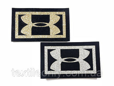 Нашивка Under Armour 3 різні види 75х45 мм, фото 2