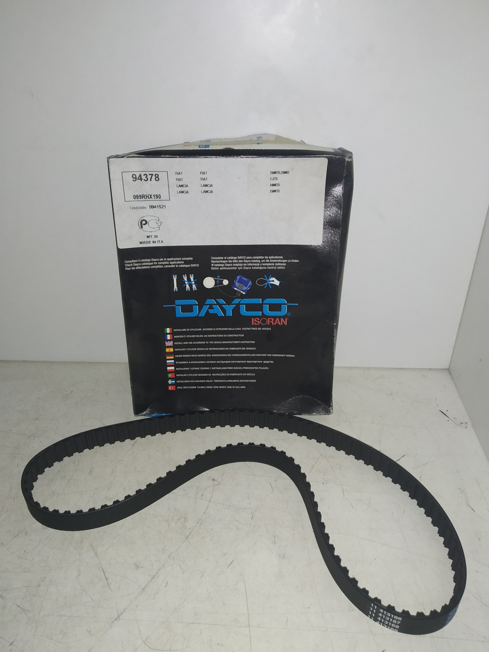 Dayco Ремень ГРМ FIAT CROMA 2.5D,2.5TD 85-96