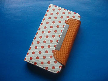 IPhone 4 чохол блокнот для телефона Polka Dot Combo 