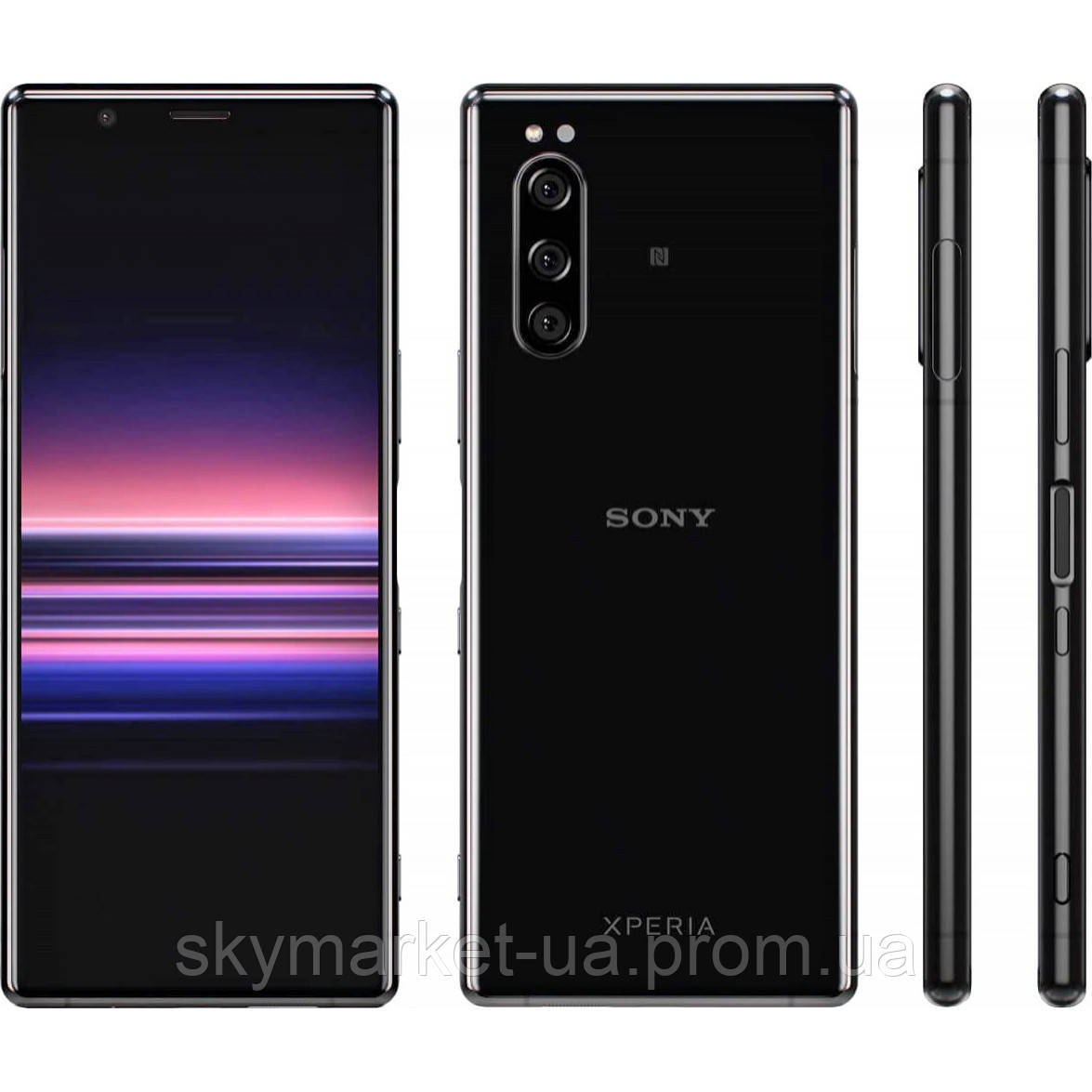 Смартфон Sony Xperia 5 J9210 6/128GB black - фото 1 - id-p1425748489