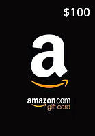 Amazon Gift Card 100 USD, (US-регион)