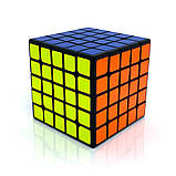 Кубик Рубіка 5x5 QiYi MoFangGe MS Magnetic Чорний, фото 2