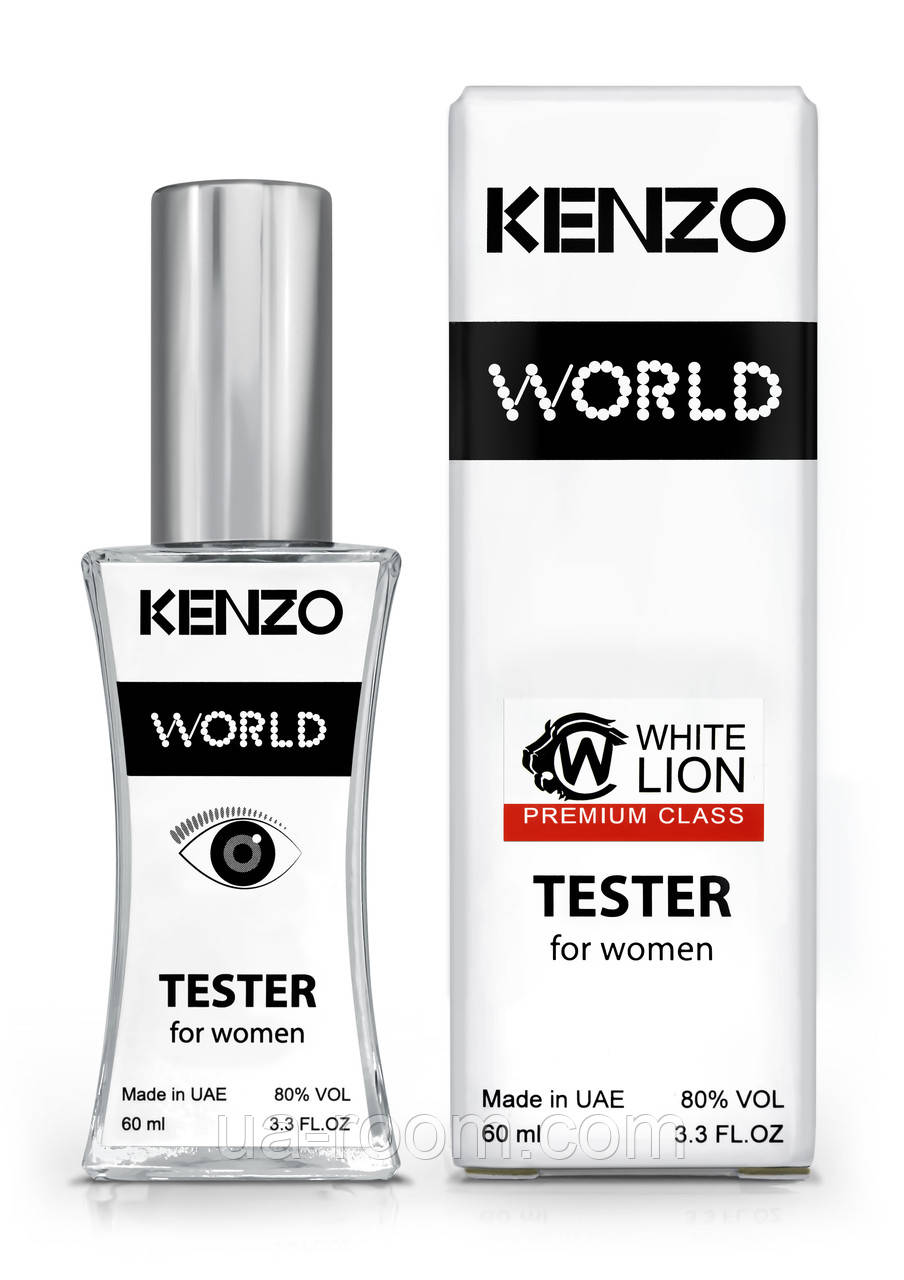 Тестер Premium Class жіночий Kenzo World, 60 мл