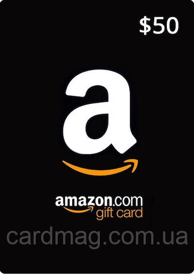 Amazon Gift Card 50 USD (US-регіон)