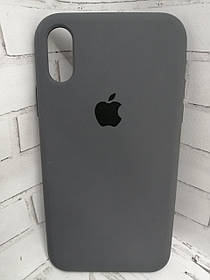 Чохол на iPhone XR накладка бампер протиударний Original Soft Touch charcoal gray