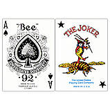 Покерні карти Bee No.92 (з бджолами на сорочці), фото 3