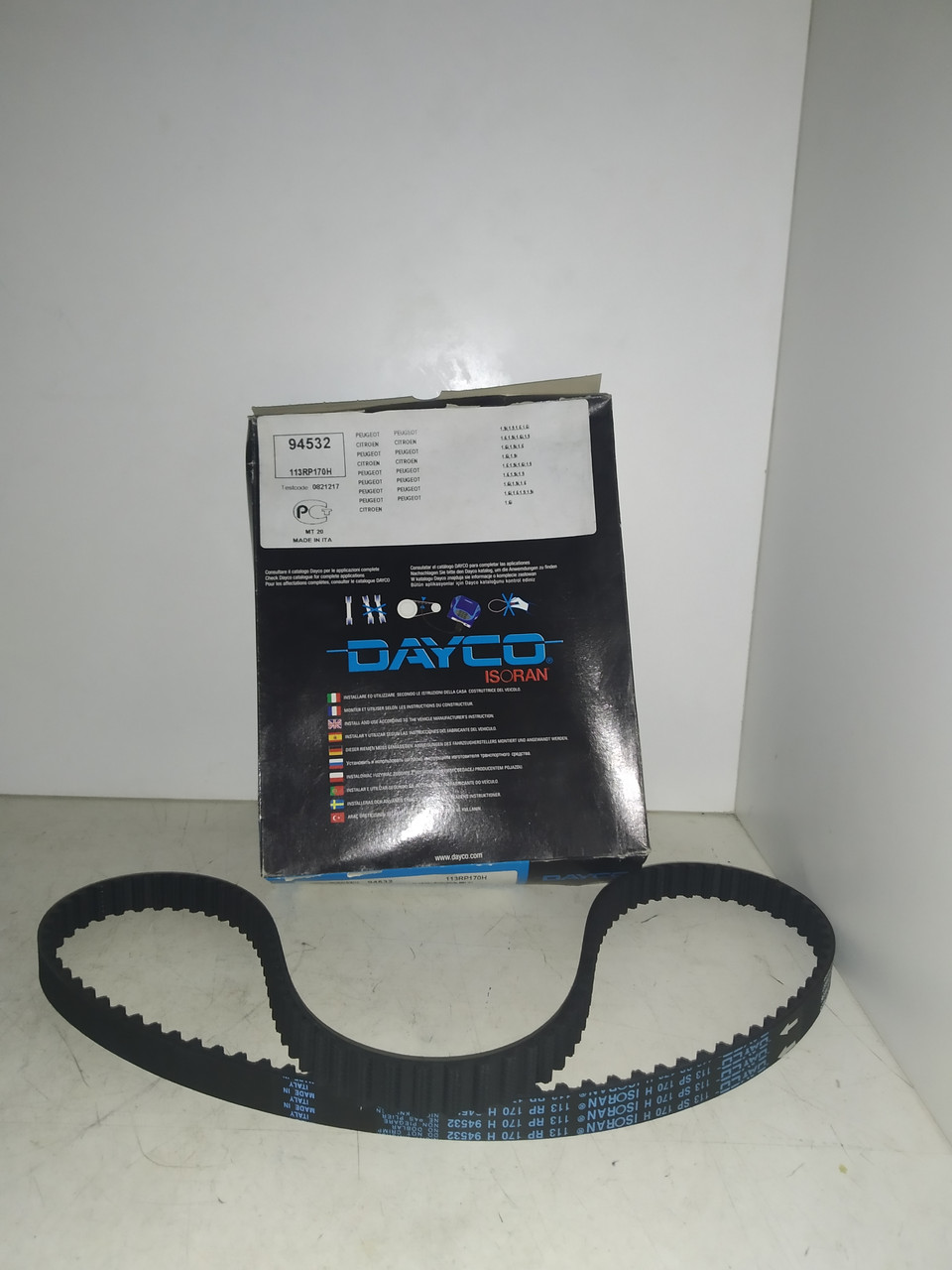 Dayco Ремінь ГРМ CITRO819, PEUGEOT BX, VISA, ZX, 205, 305, 309, 405
