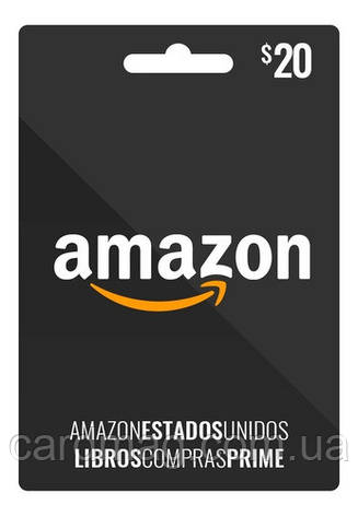 Amazon Gift Card 20 USD (US-регіон), фото 1