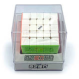 Кубик Рубіка 5x5 QiYi MoFangGe Magnetic Кольоровий, фото 4