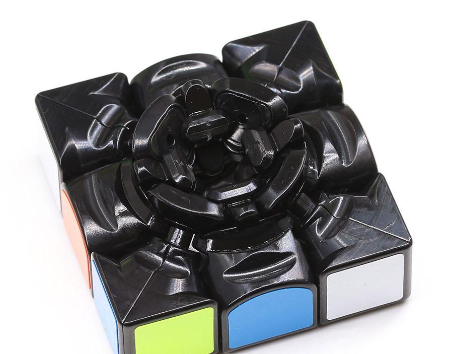 Кубик Рубіка 3х3 QiYi Thunderclap V2 Чорний - фото 3 - id-p1425678183