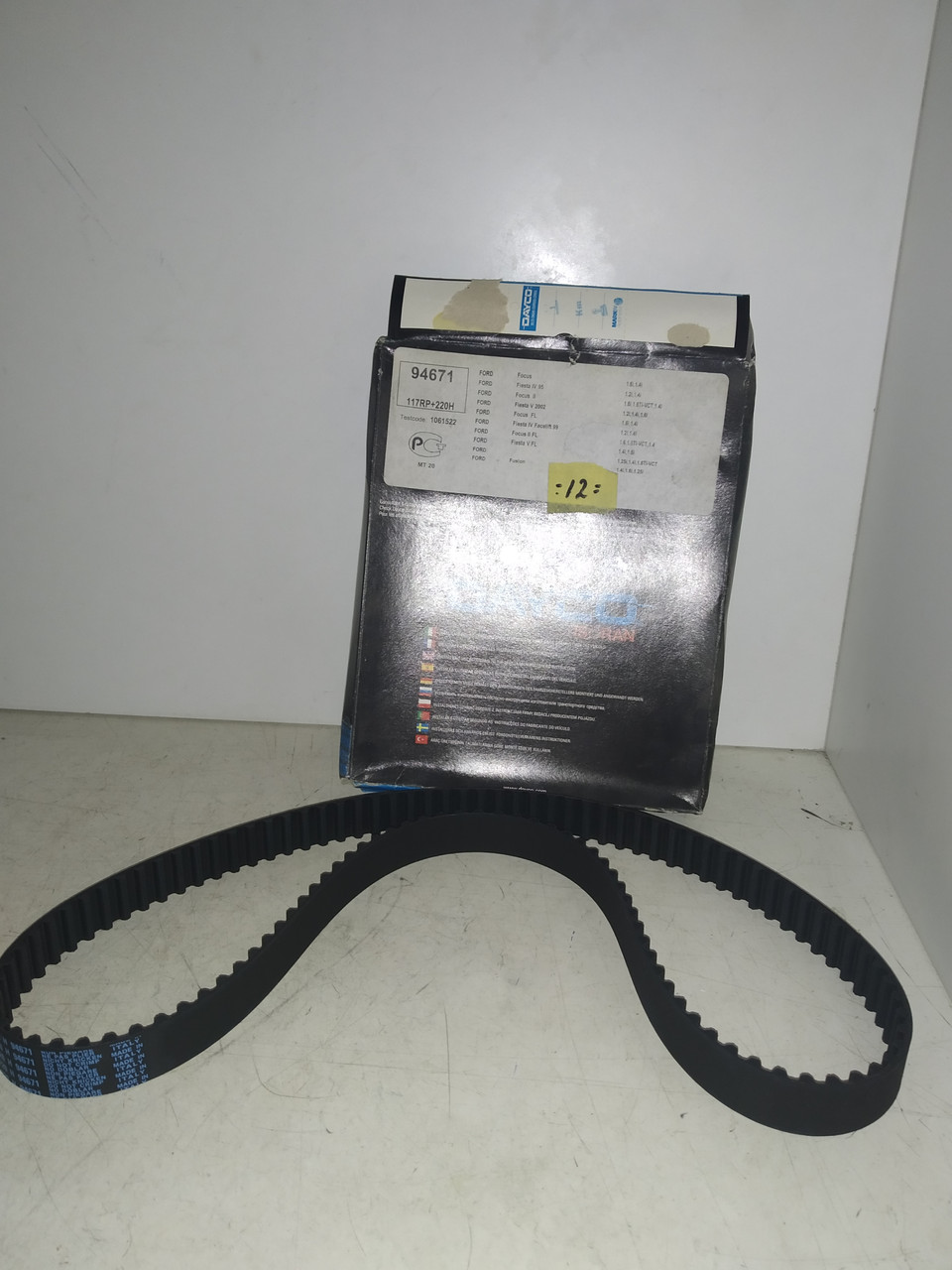 Dayco Ремень ГРМ FORD FIESTA/FOCUS/FUSION 1.25/1.4/1.6 95-