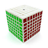 Кубик Рубіка 7x7 QiYi MoFangGe QiXing Білий, фото 2