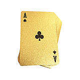 Золоті гральні картки Poker Gold, фото 2
