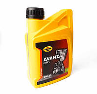 Моторное масло sae 5w 30 синтетическое бензин, дизель автомобильное 1 литр KROON OIL Avanza MSP+ (36702)