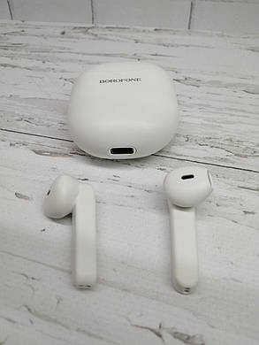 Бездротові Bluetooth-навушники Borofone BE49 Serenity TWS White Білий, фото 1