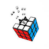 Кубик Рубіка 3x3 MoYu MGC Магнітний Чорний, фото 2