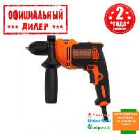 Электрическая ударная дрель BLACK+DECKER BEH710K