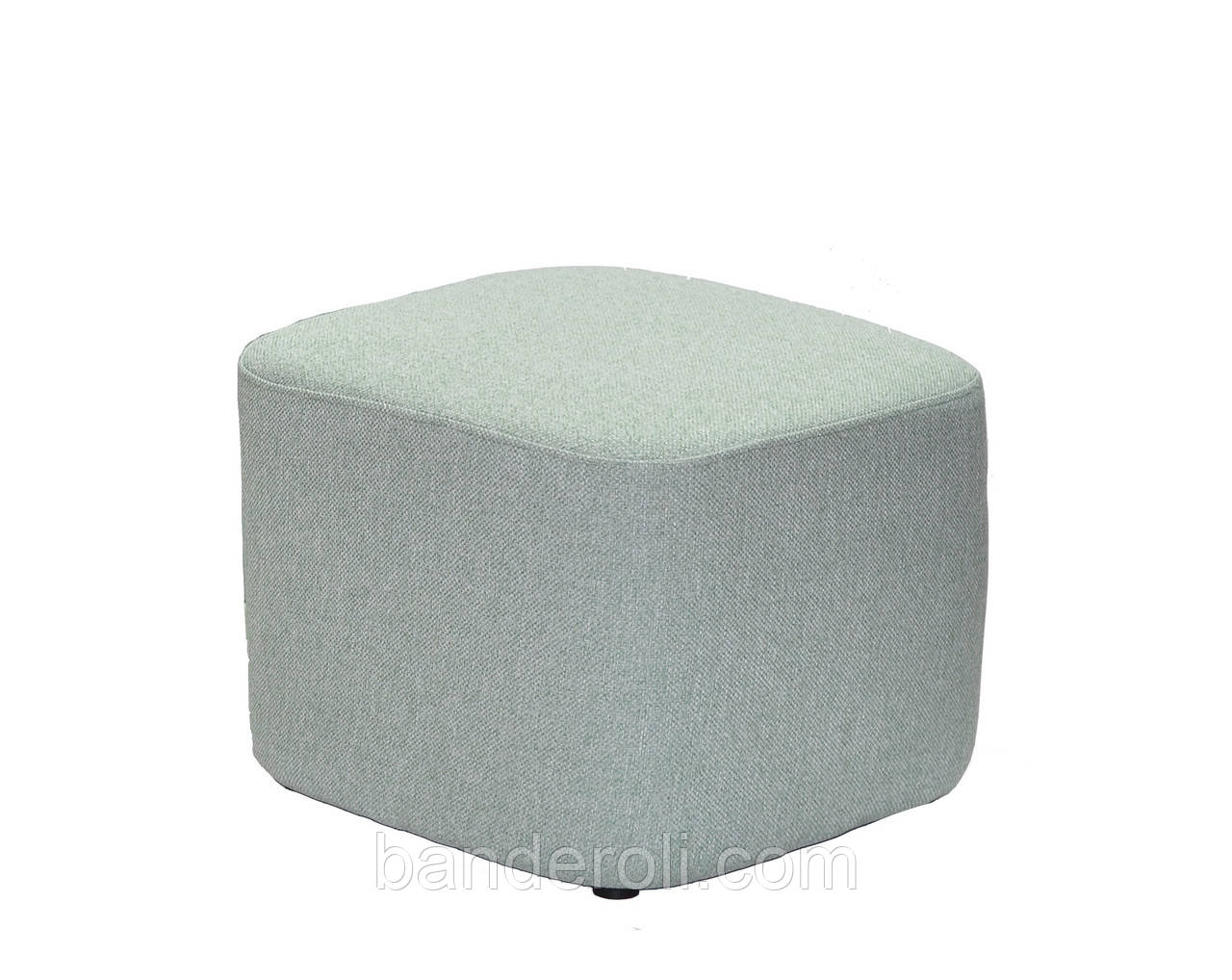 Пуф Elin зелений м'який 540 x 540 x 400H, фото 1
