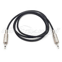 Аудио кабель 2.5 mm моно to 2.5 mm в экране моно jack (высокое качество) 1.0