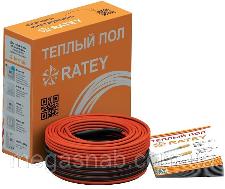 Теплый пол Ratey RD2 1700Вт, длина 96м, 11,5м.кв, двухжильный - фото 1 - id-p1425809464