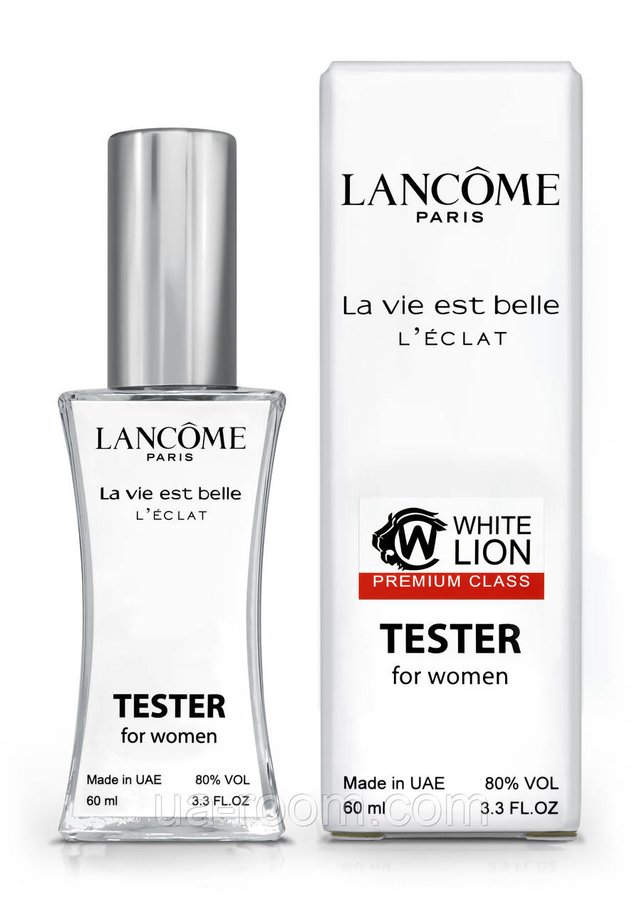 Тестер Premium Class жіночий Lancome La vie est belle l eclat, 60 мл