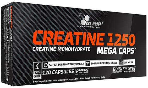 OLIMP Creatine Mega Caps 1250 120 caps, фото 1