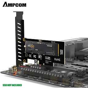 Adapter SSD M. 2 to PCI-e x4 NVMe, фото 1