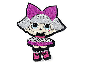 Нашивка Лялька ЛОЛ Diva/Дива 100х130 мм, фото 1