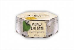 Мило (бельді) для лазні "Березово-Дігтярне" 500 мл