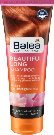Шампунь для пошкодженого волосся Balea  PROFESSIONAL  Beautiful Long 250мл