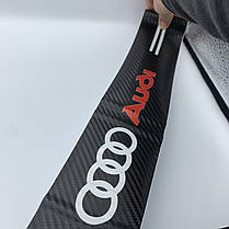 Карбонові наклейки для багажника AUDI (Ауді) 101 см, фото 6