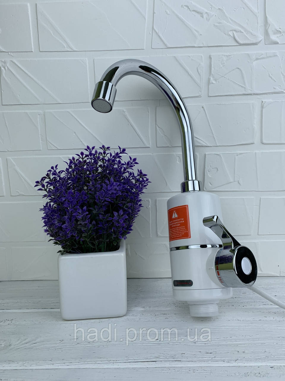 Электрический Нагреватель Проточной Води EWH-3G GRUNHELM Кран для ...